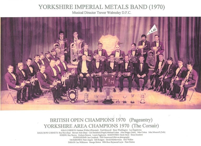 Yorkshire Area and British Open champions, 1970