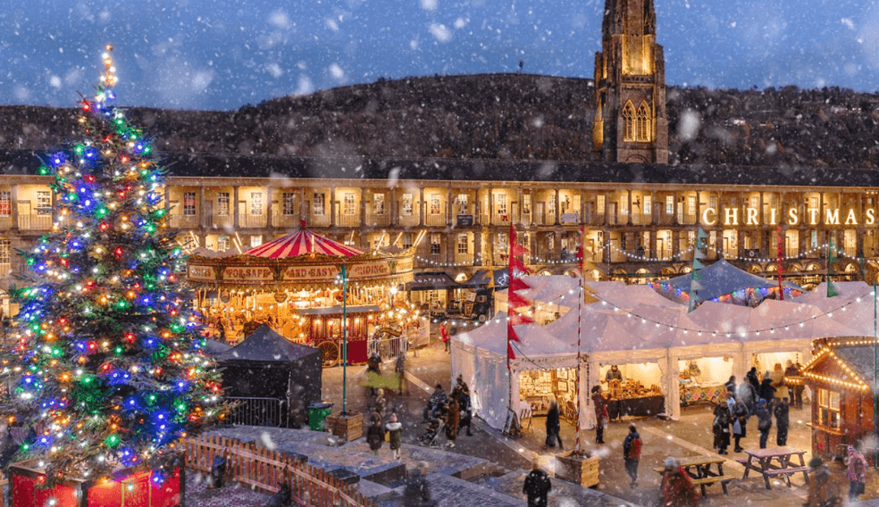 The Piece Hall Christmas Market