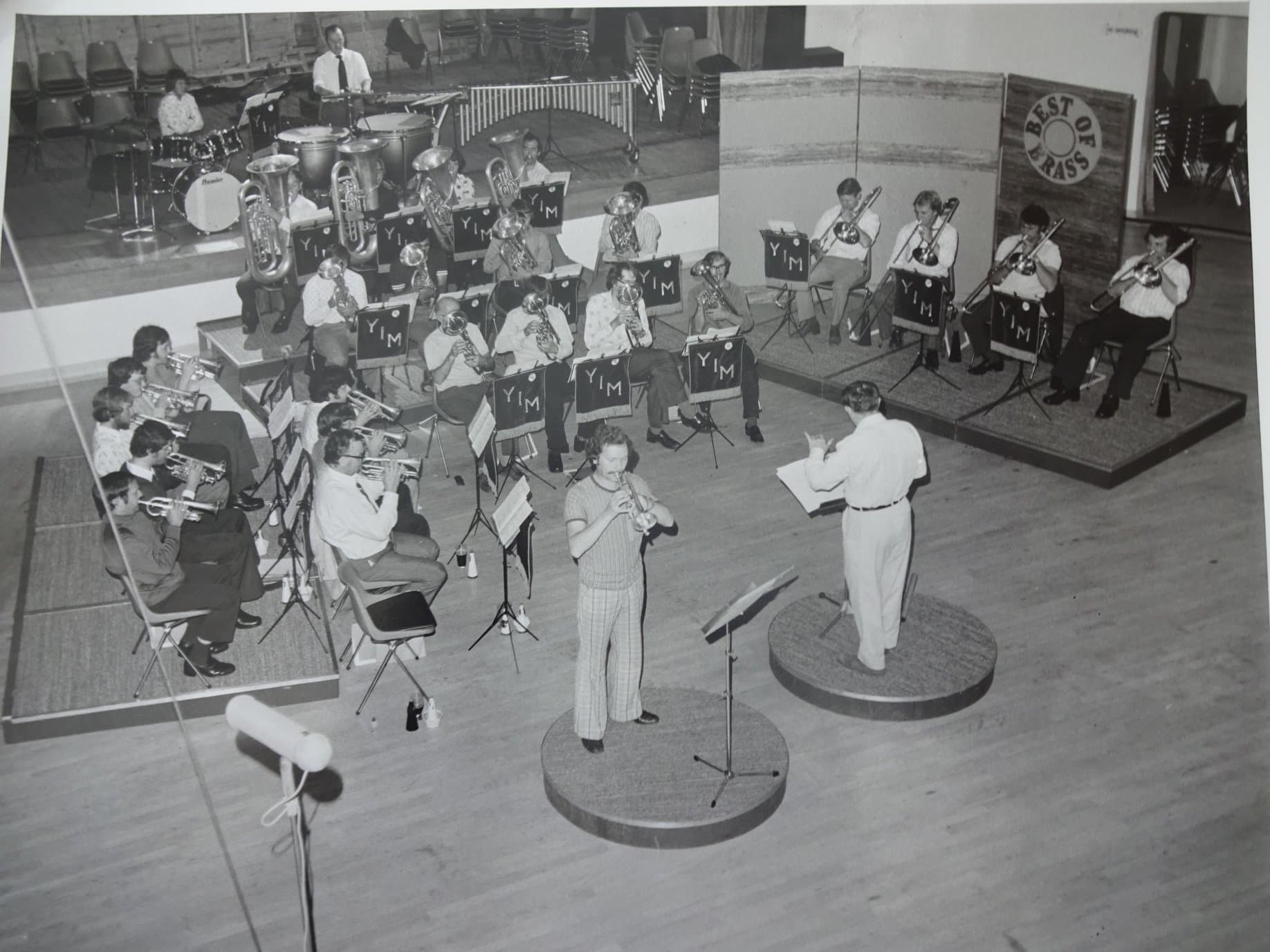 Castleford Civic Centre, Rehearsal for BBC2, 1970s